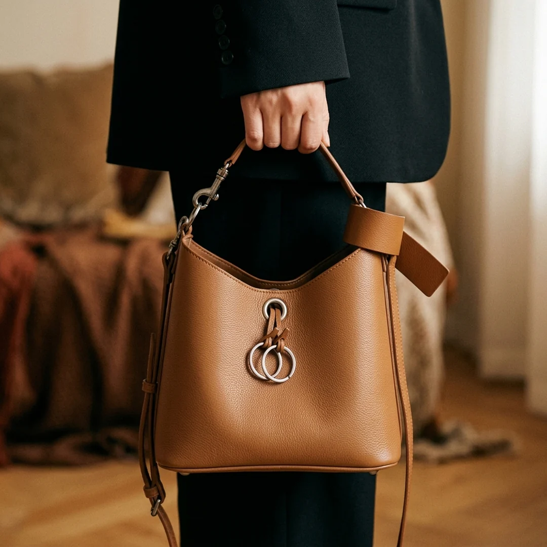 Aria Ring Bucket Bag - Image 3