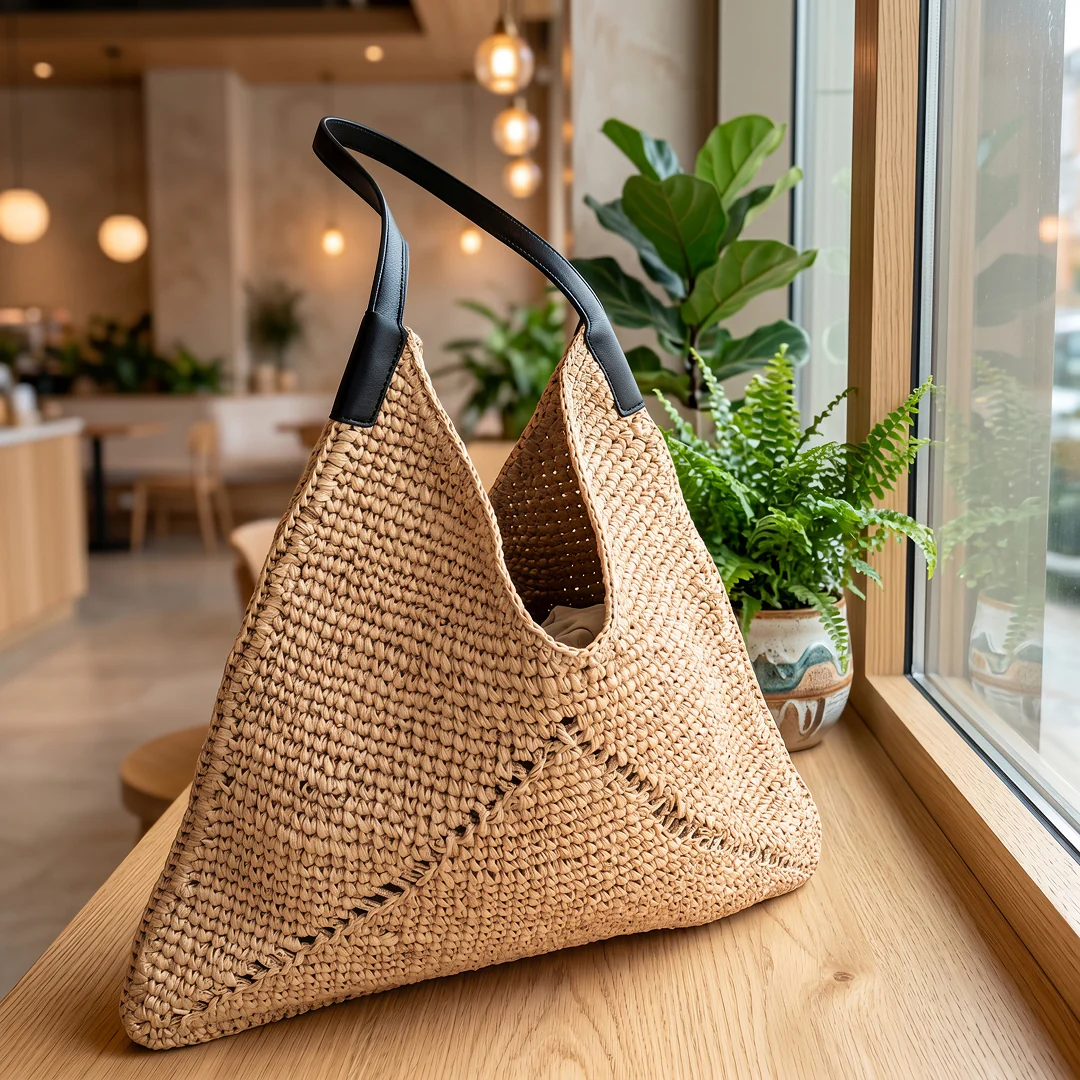 Delphine Triangle Tote - Image 4
