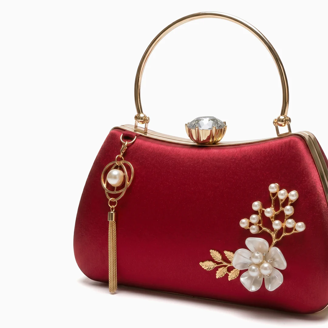 Fleur Pearl Evening Bag - Image 12