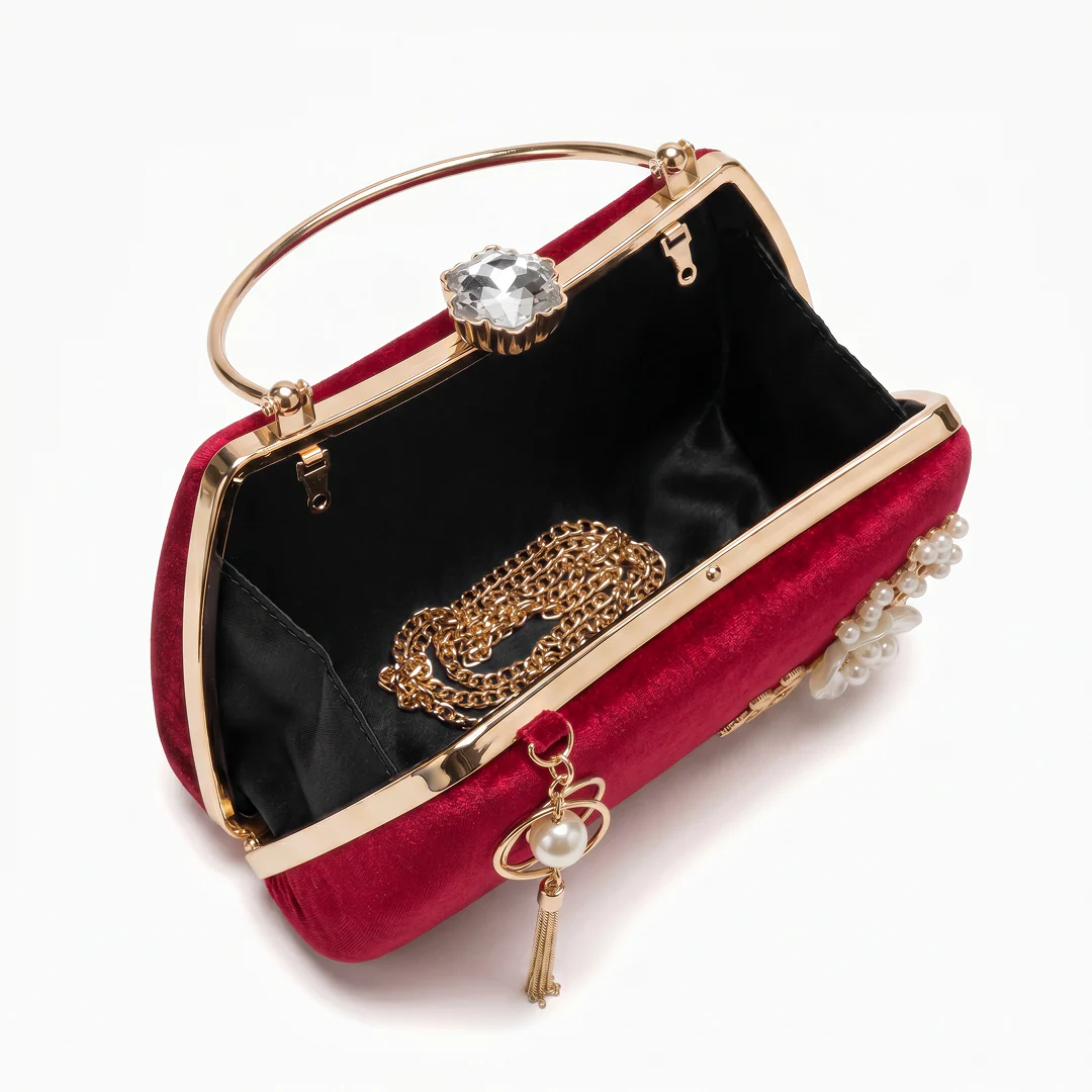 Fleur Pearl Evening Bag - Image 15
