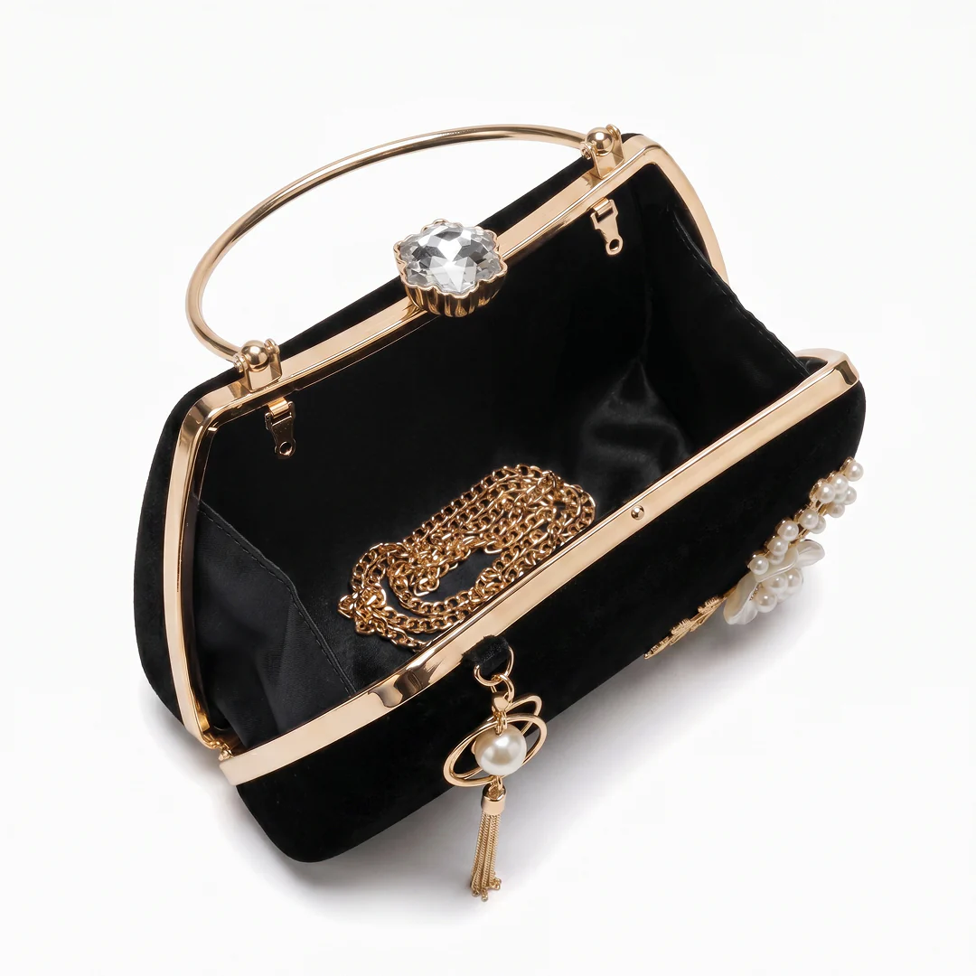 Fleur Pearl Evening Bag - Image 5