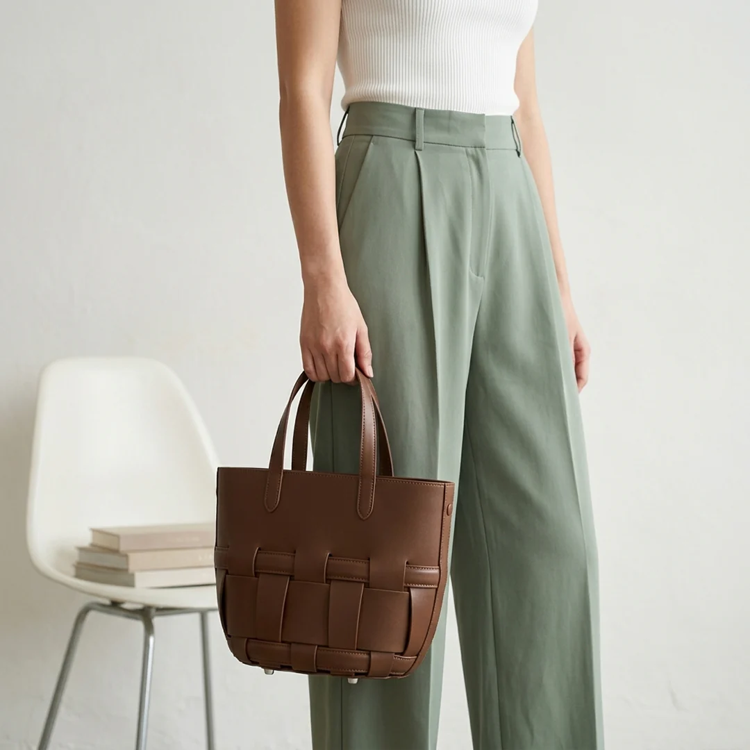 Gianna Basket Tote - Image 8