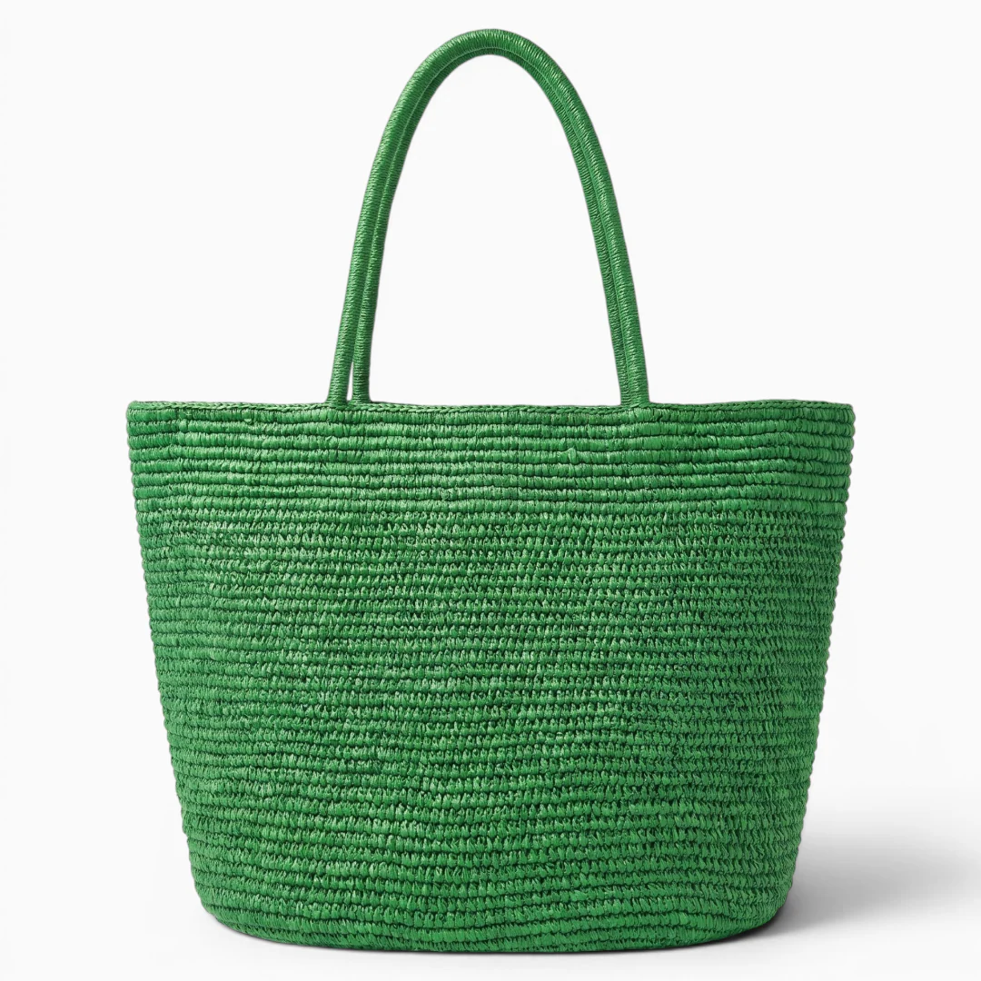 Isla Raffia Tote - Image 13