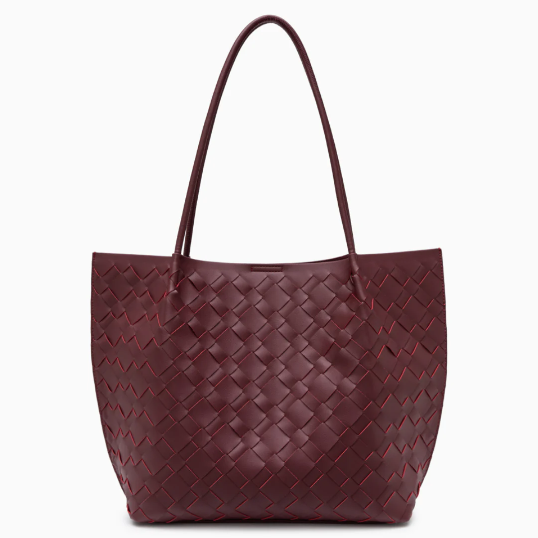 Mila Woven Shoulder Bag