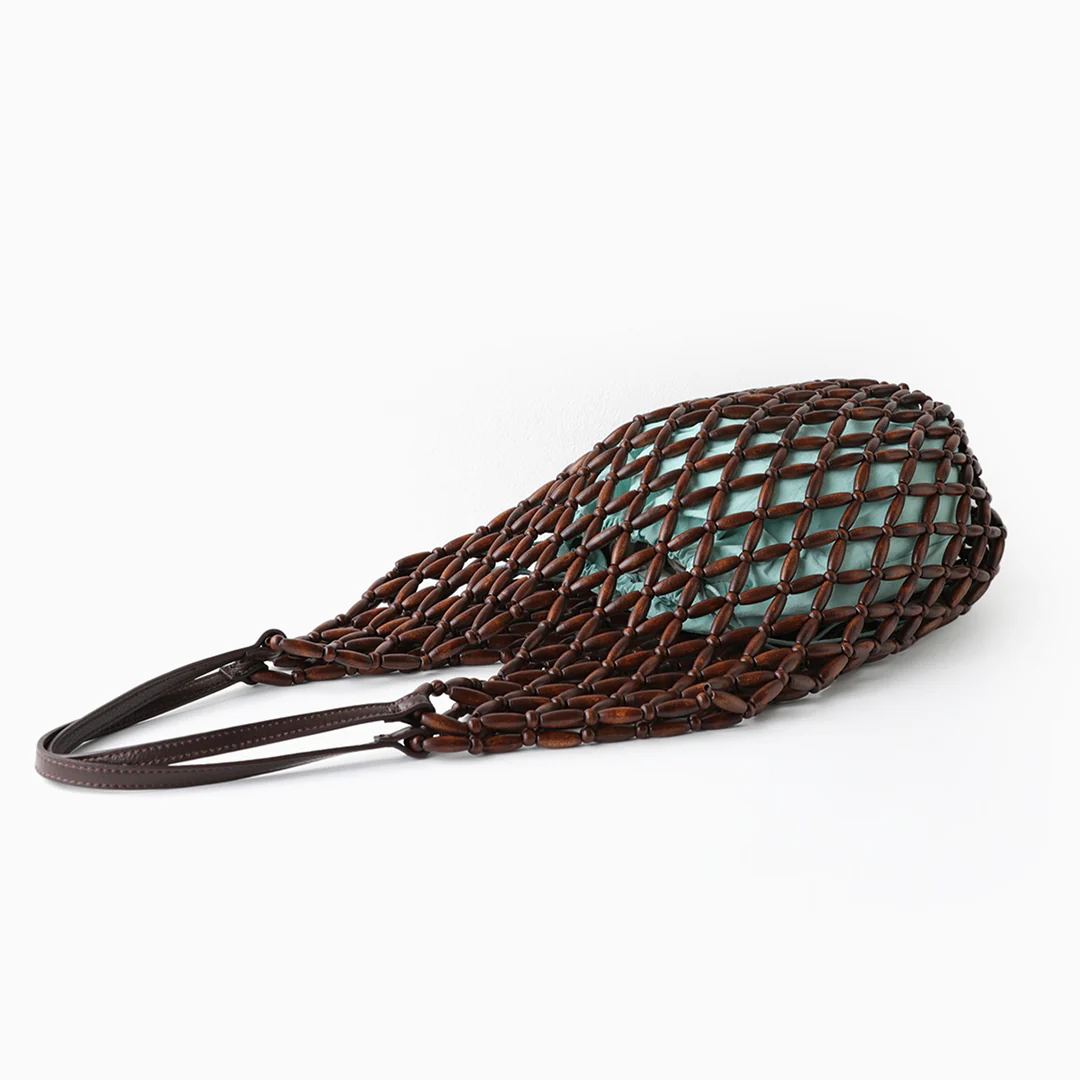 Paloma Beaded Net Shoulder Bag - Image 5