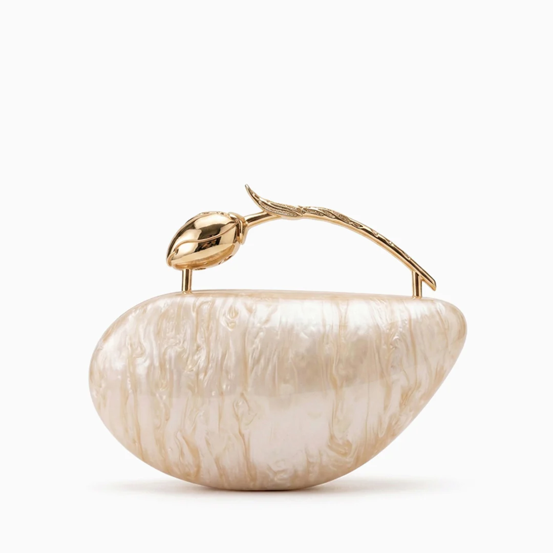 Rosa Acrylic Clutch Bag - Image 13