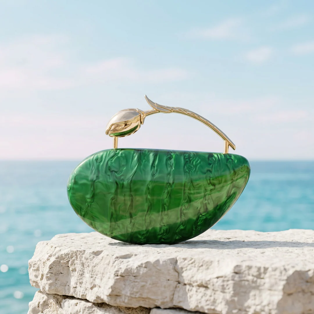 Rosa Acrylic Clutch Bag - Image 22