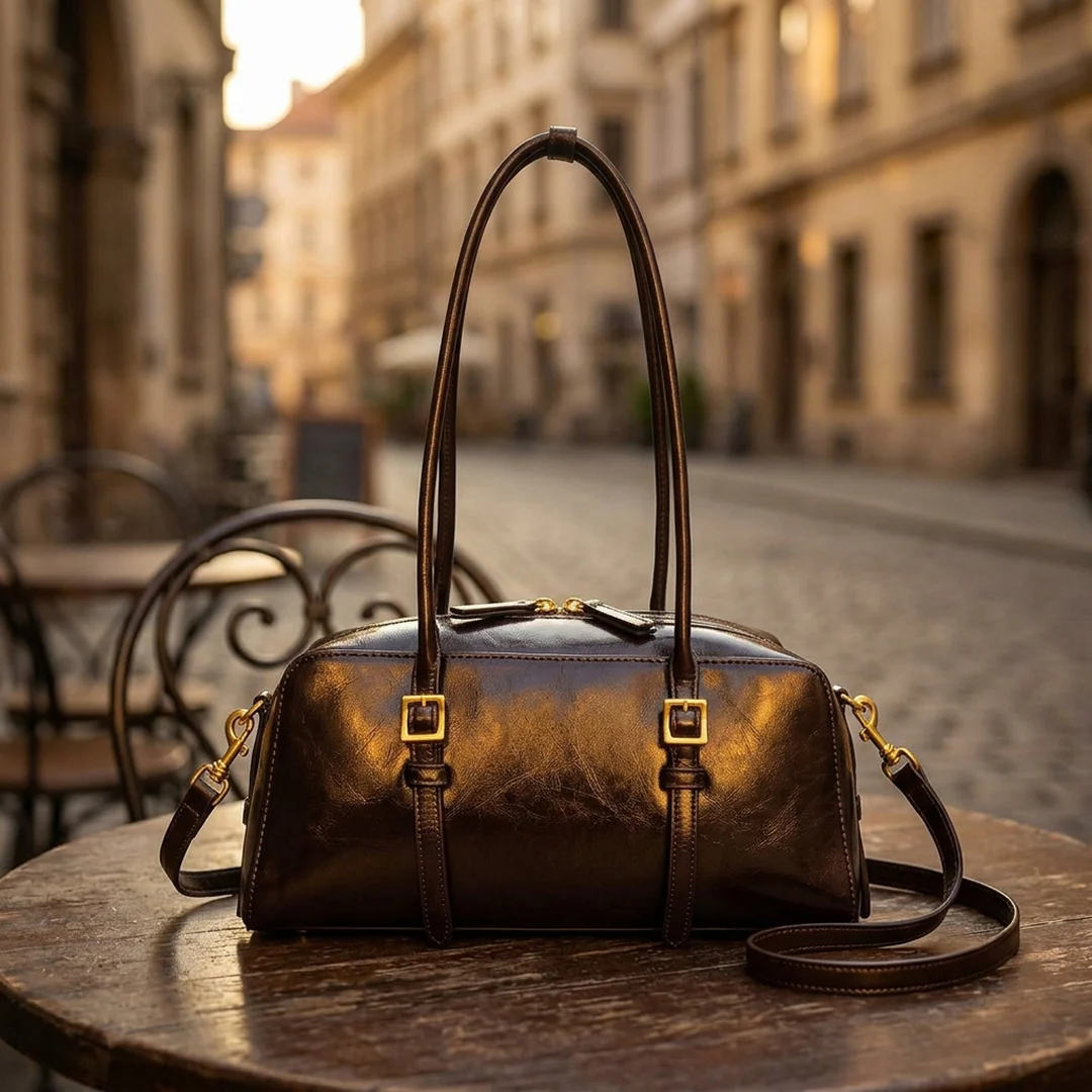 Rosette Boston Bag - Image 4