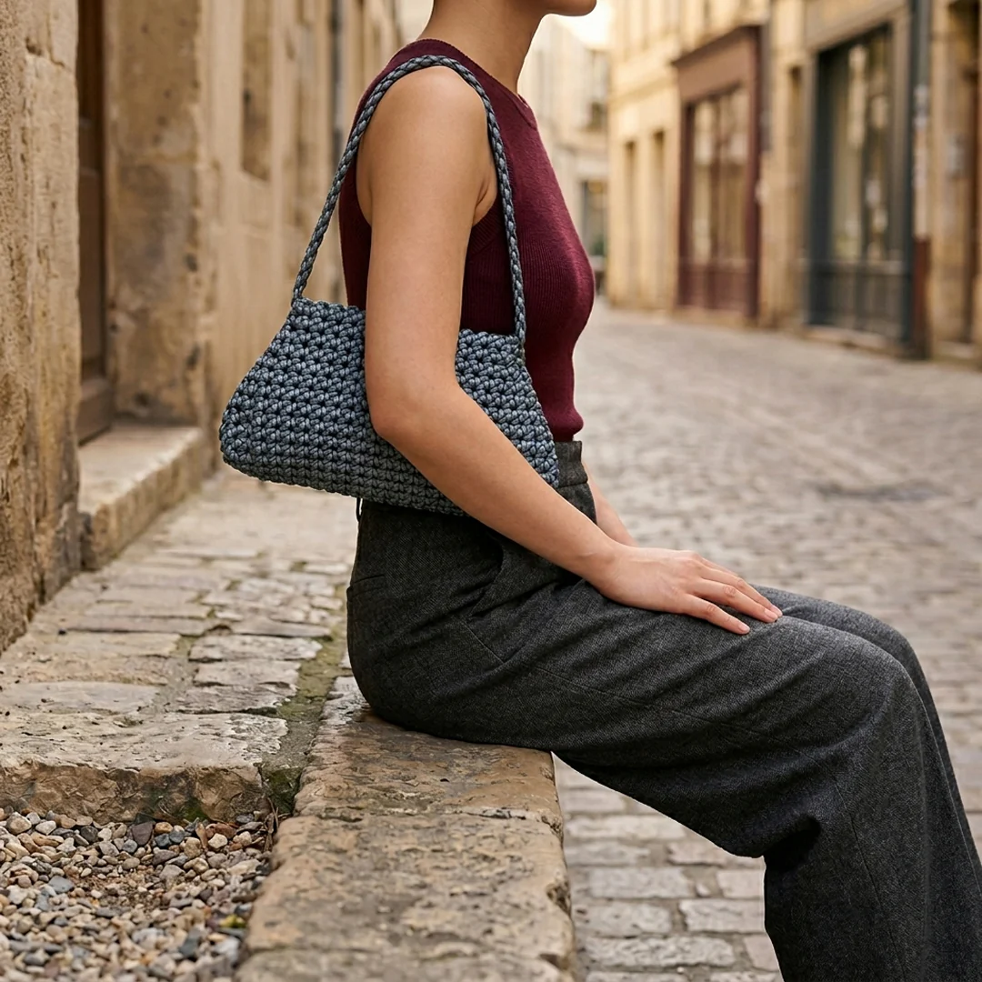 Rosie Weave Shoulder Bag - Image 3