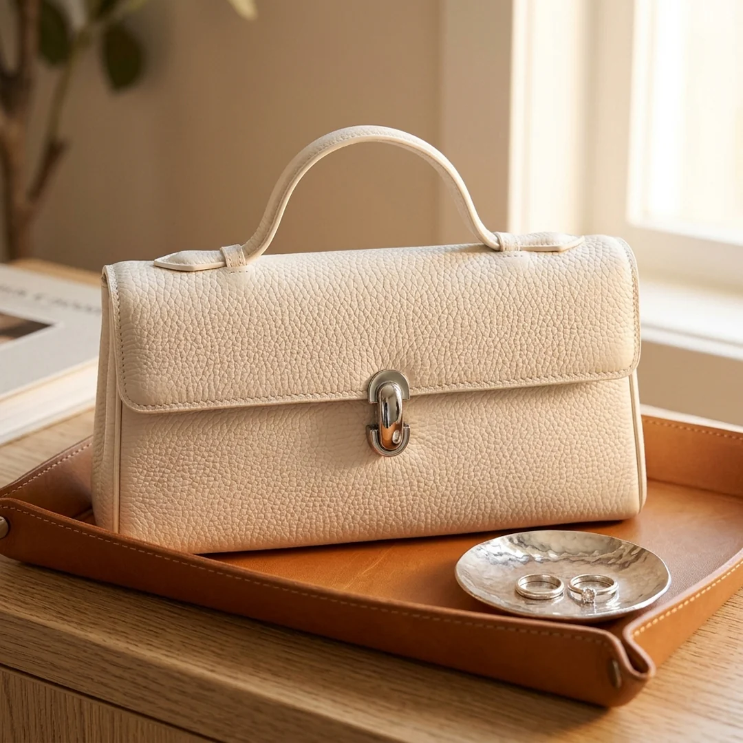 Sylvie Flap Top-Handle Bag - Image 9