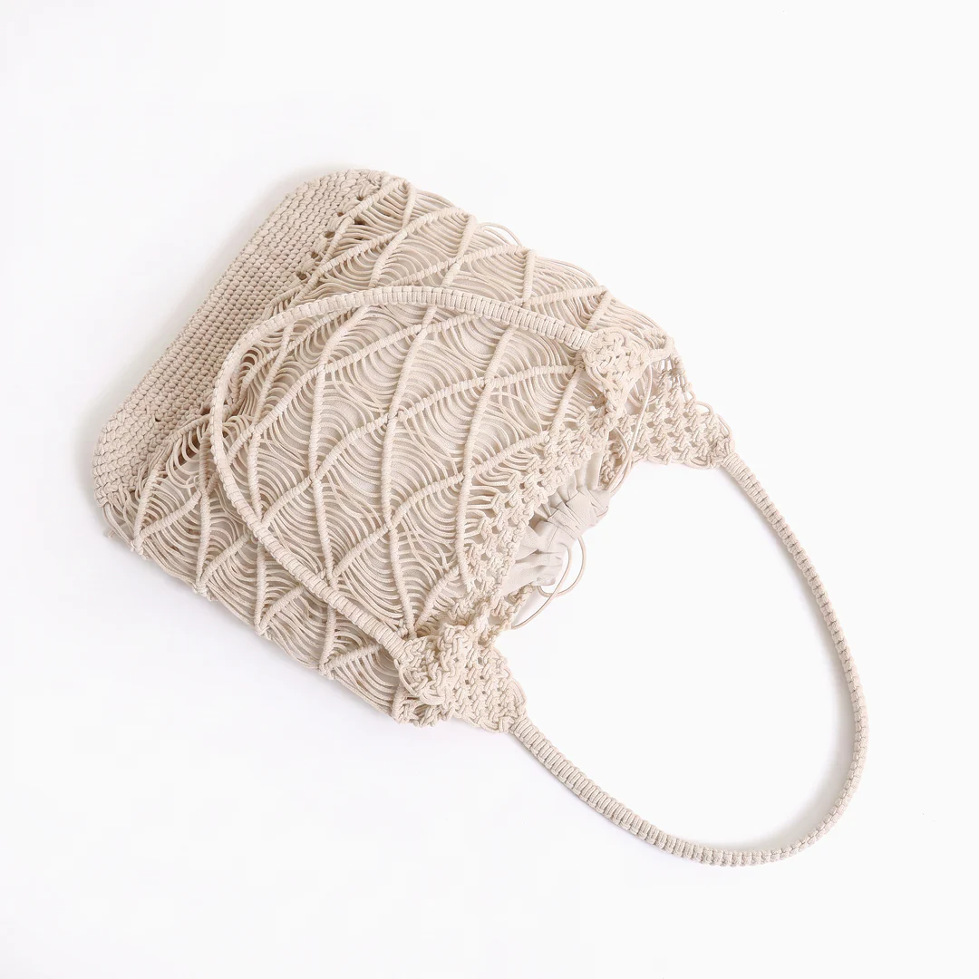 Tessa Macrame Tote - Image 5