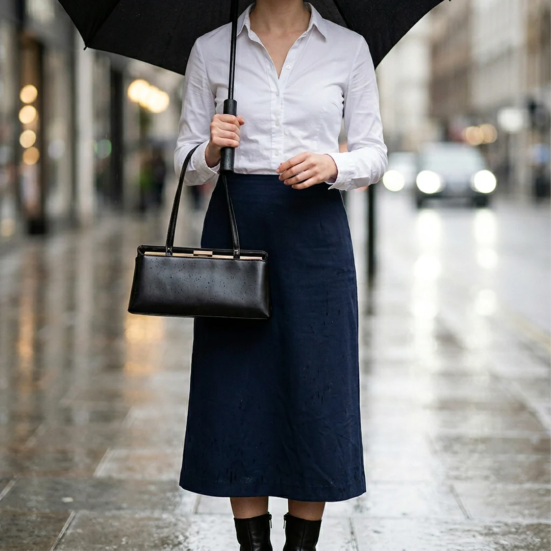 Vera Frame Top Shoulder Bag - Image 3
