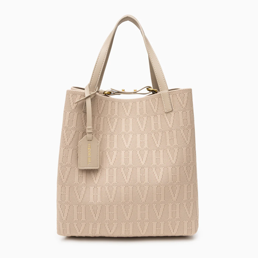 VH Textured Medium Tote Bag - Image 4