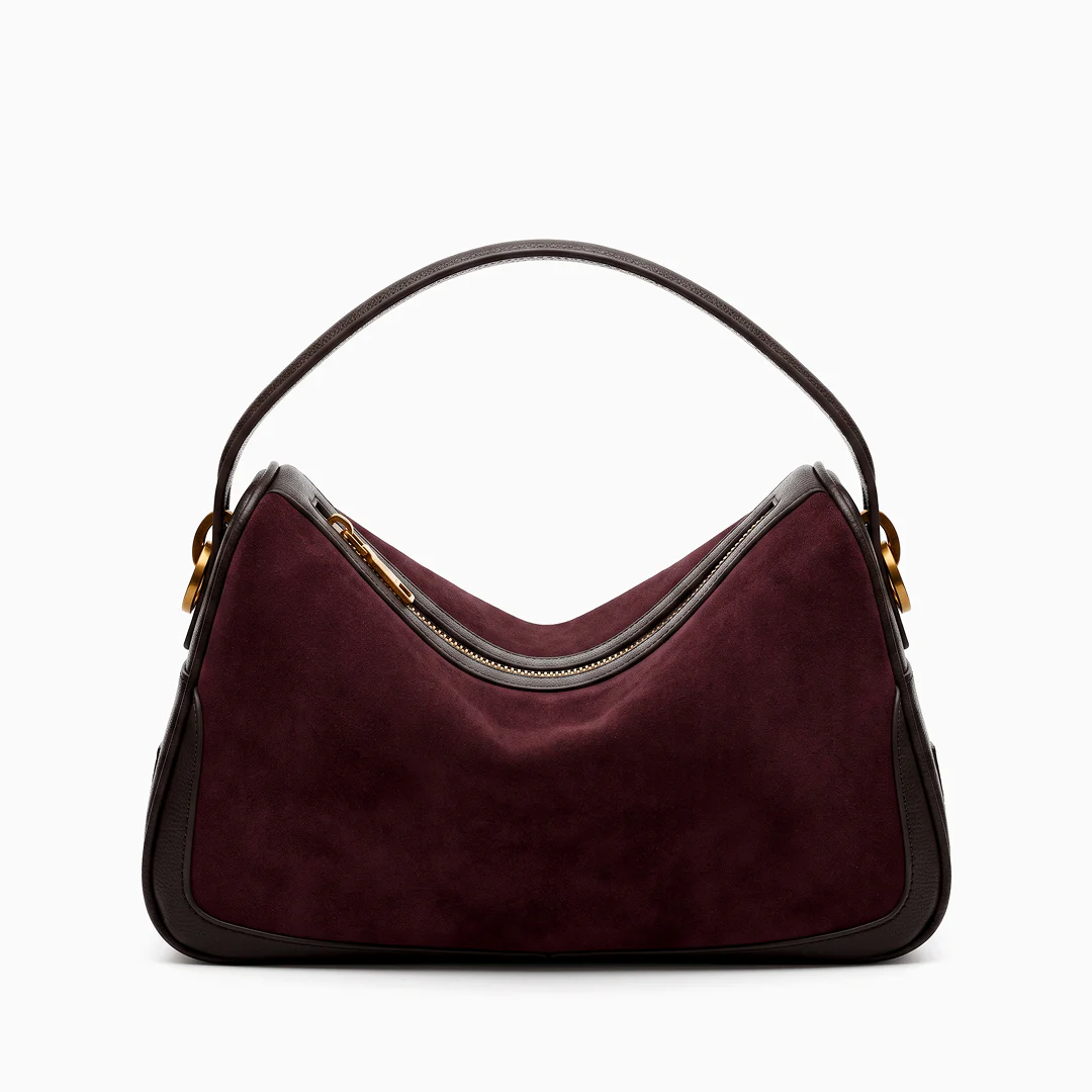 Vienna Suede Shoulder Bag - Image 11