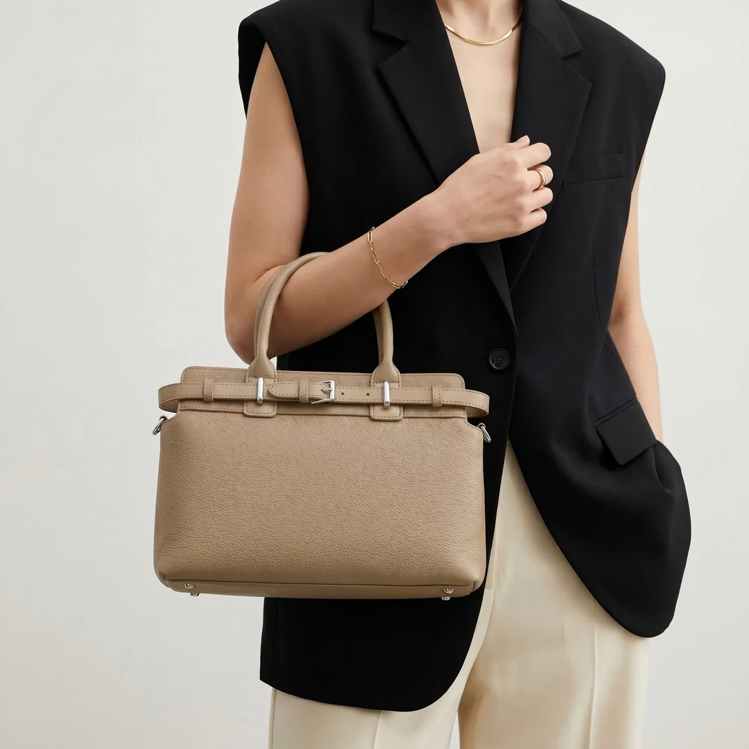 Vivienne Belted Tote - Image 13