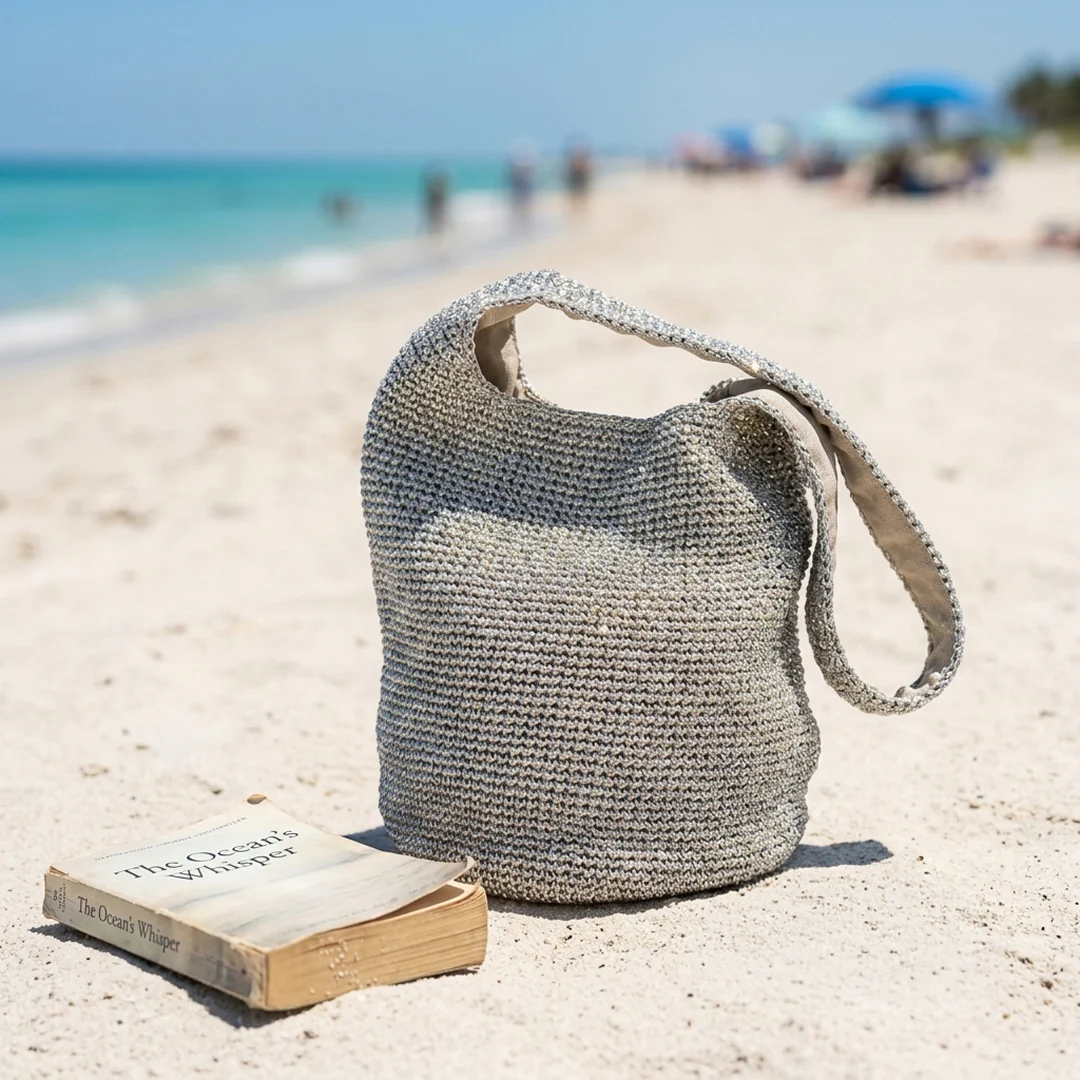 Wynn Crochet Hobo - Image 9